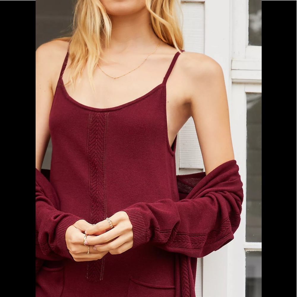 Anthropologie 2 Piece Knit Lounge Set- NWT - Picture 4 of 8